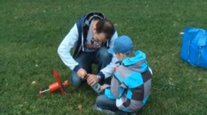 Гидропневматическая ракета своими руками