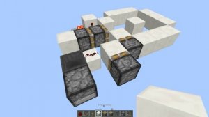 [Minecraft Tutorial]-Горизонтальная Дверь 3х3