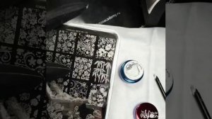 Стемпинг на ногтях пошагово #1