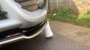 INSTALLING A BRAND NEW FRONT SPLITTER - FORD FIESTA ST200