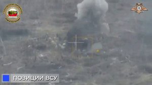 Эпичные прилёты дронов бойцов 110 бригады