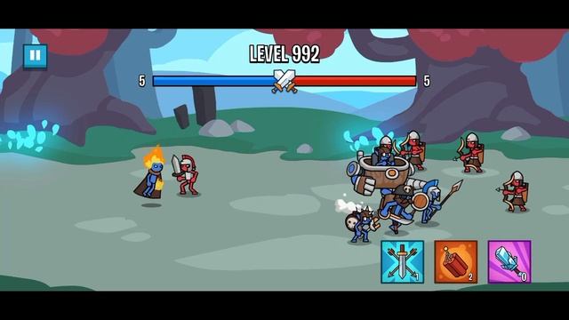 Stick Wars 2 : Battle of Legions #130 - Level 1000  - Android Gameplay