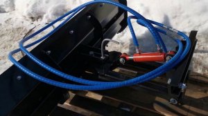 Отвал для китайского ременного минитрактора Русич Т18 Тел. : 8-926-868-42-50