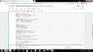 How to Read Gmail using python