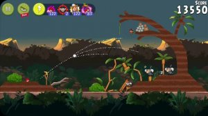 Angry birds RIO the monkey 1-4