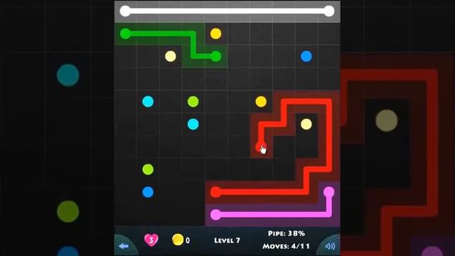 flow game facebook - jumbo pack level 7 Connect the dots