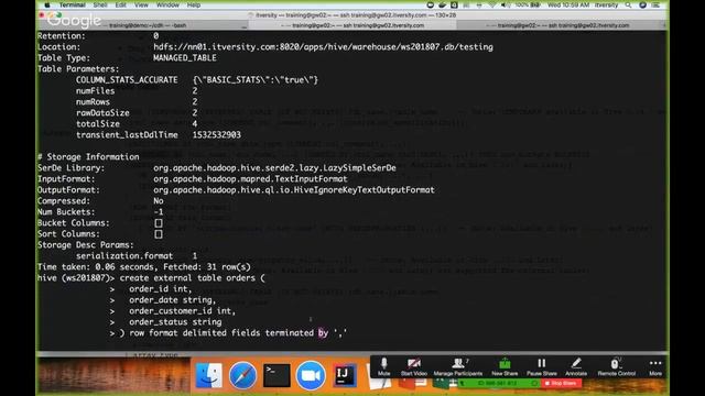 Class 18 - Spark SQL - Integration with Hive смотреть онлайн