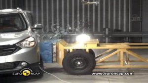 Dacia Lodgy Euro NCAP crash test 2012