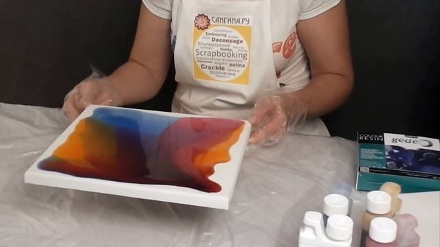 МК "Абстрактные картины смолами" от Сангина.ру