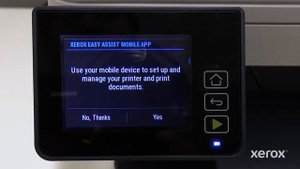 Xerox® B235 Multifunction Printer Power On and Wi-Fi Setup