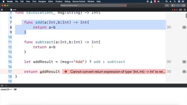 What is Nested Function and Recursion in Swift ? смотреть онлайн