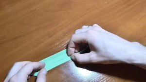 Простая закладка для книги ОРИГАМИ