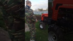 Минитрактор Shifeng SF-240, отзыв клиента