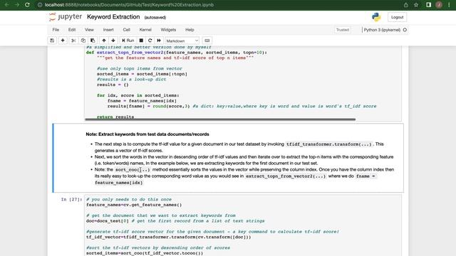 Keyword Extraction Tutorial, Hands-on Notebook and Open Source Python Tool Introduction