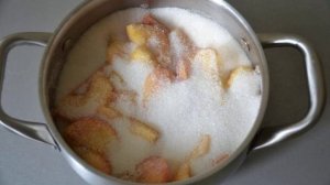 Варенье из персиков с лимоном