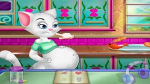 Видео для детей — Беременная Бэлла на осмотре — мультик игра для детей