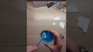 Делаем воздушный пластилин