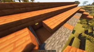 Майнкрафт | Как построить дом из акации в майнкрафте