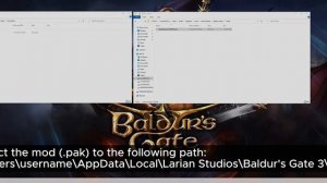 Baldur's Gate 3 - How to Install Mods - BG3 Mod Manager Tutorial