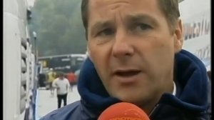 Gerhard Berger - Interview Qualifying Spa 2001