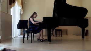 В А  Моцарт Соната Си бемоль мажор Романова Анна 13 лет