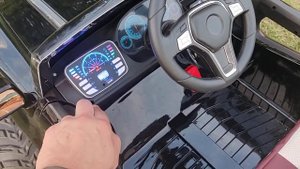 Купить детский электромобиль Mercedes FH 8802 в чёрном цвете