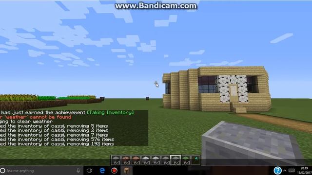 how to clear your inventory with 1 command in minecraft pc смотреть онлайн