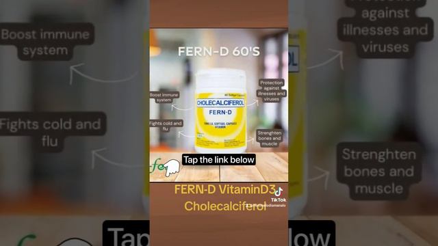 FernD VitaminD3,Supplement(1000 IU)Softgel Capsule Cholecalciferol