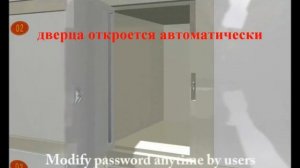 Камера хранения LOCKSYSTEM с доступом по пин-коду