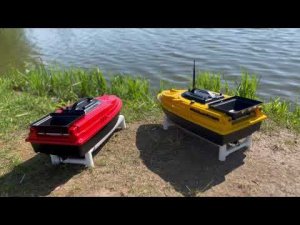 Прикормочные кораблики piXel Boat в Курскую и Тамбовскую область с автопилотом "Акваробот".