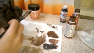Имитация камня, горы, скалы с водопадом из пеноплекса.