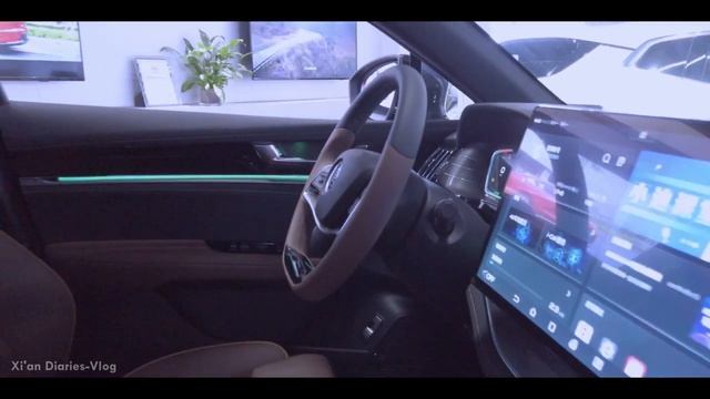 Visiting BYD Store in Xi'an China#BydHAN#BydDM#BYD смотреть онлайн