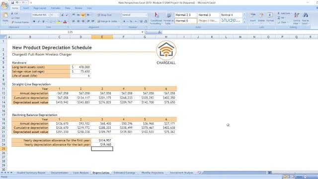 New Perspectives Excel 2019 | Module 9: SAM Project 1b #newperspective #module9 #samproject1b