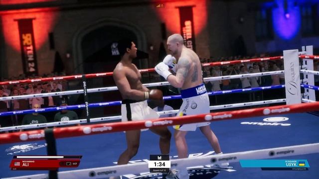 Muhammad Ali vs Oleksandr Usyk | Undisputed Boxing Game (Online Fight) смотреть онлайн