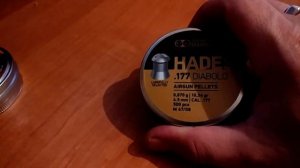 Экспансивные пули JSB Hades Diabolo  0.67 грамм / cal. 177 Airgun
