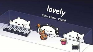 Billie Eilish, Khalid - lovely (cover by Bongo Cat) 🎧 ( описание ↙ )