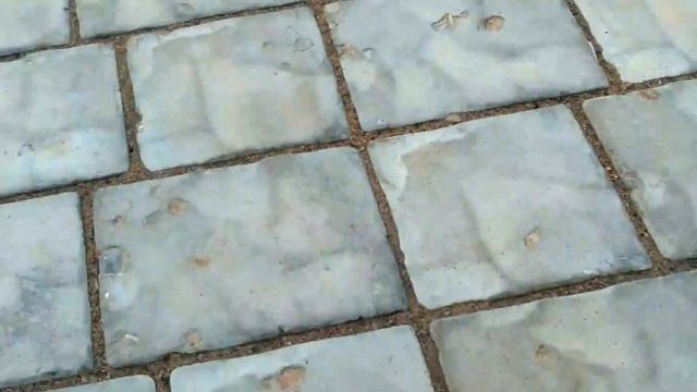 Укладка брусчатки 
