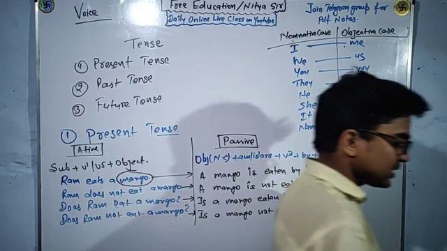 Learn Active and Passive in simple way. (Present Tense) आसानी से सीखे active और passive. part1 смотреть онлайн