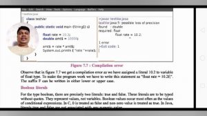 Std 12 / Computer / Chap-7 / Literals in Java