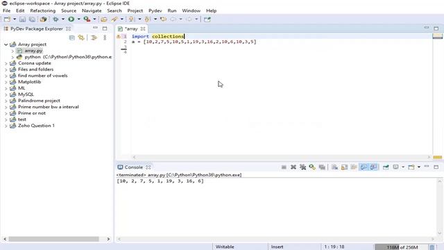 How to remove duplicate elements from an array in Python ? | Python coding for beginners