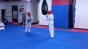 Киокушинкай каратэ. Подготовка к чемпионату Вьетнама. Спарринги 4