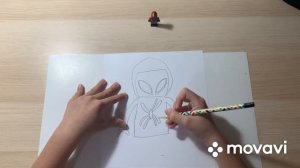 Рисуем чёрного человека паука