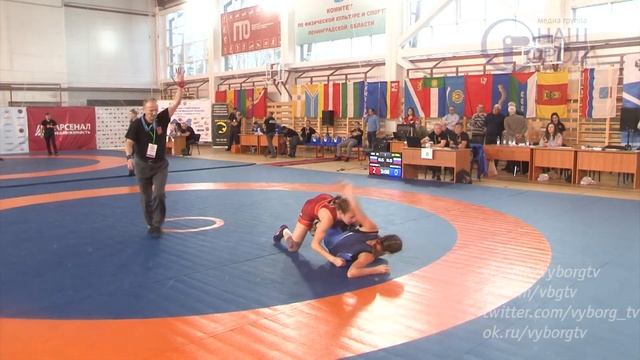 Первенство России по вольной борьбе завершилось в Выборге