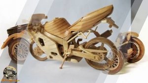 Модели авто и другой техники из дерева