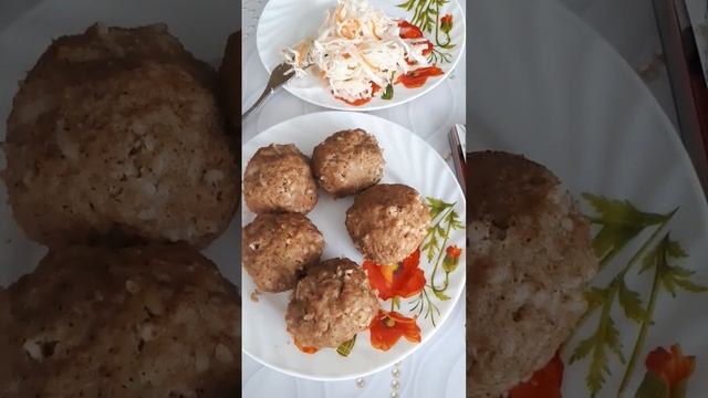 Паровые тефтели -это очень вкусно.