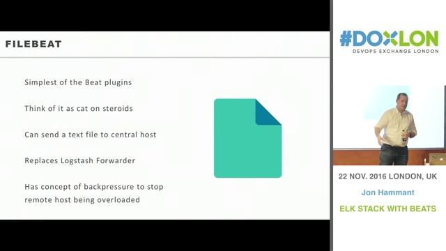 DOXLON November 2016 - ELK Stack & Beats Plugin смотреть онлайн