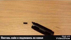 Как сделать нож из Лего. Из четырех  деталей