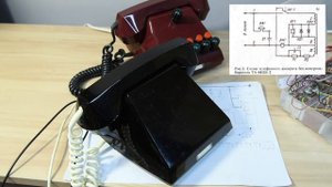 Телефонный коммутатор прямой связи та-68 самодельный ссср