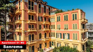 For sale two-room apartment by the sea in Sanremo