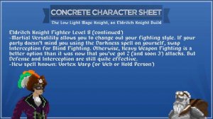 The Low Light Mage Knight - A D&D Fighter With More Spells, More Combos, More Damage!